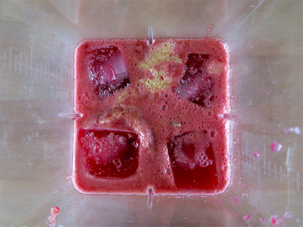 blood builder juice in blender